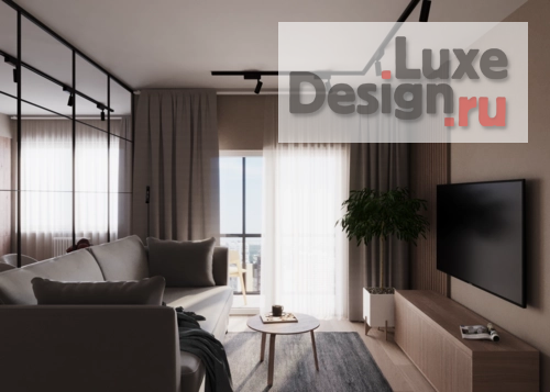 Дизайн интерьера квартиры "Квартира в ЖК «Мурино Space» Санкт-Петербург" (фото 5)