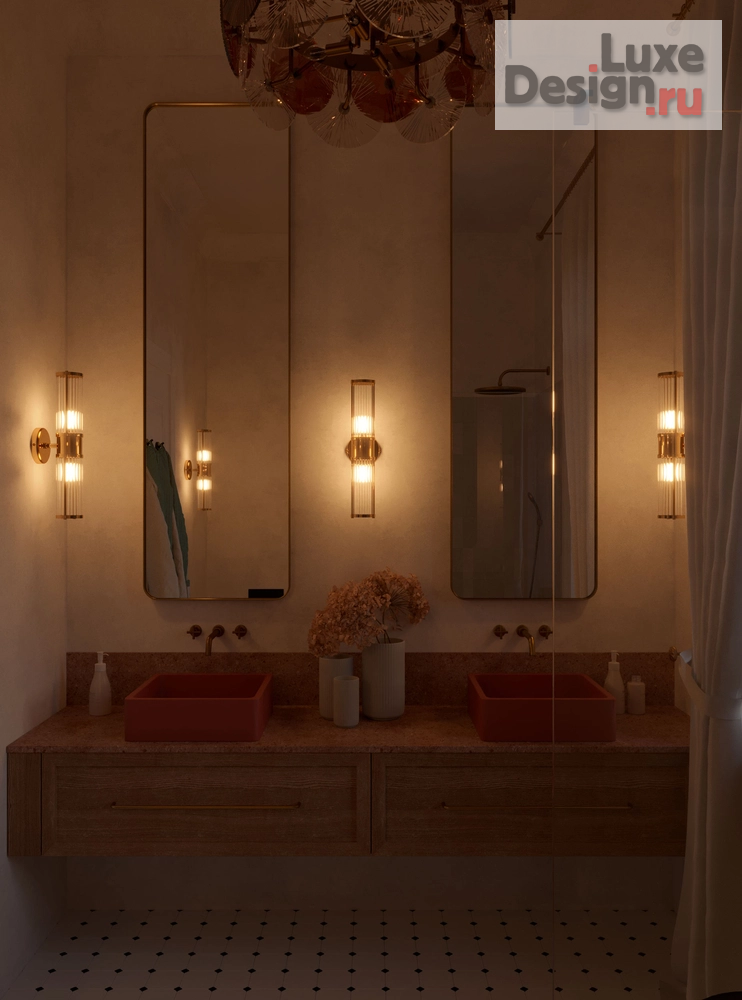 Дизайн интерьера ванной "Душевая комната в историческом центре Санкт-Петербурга" (фото 6)