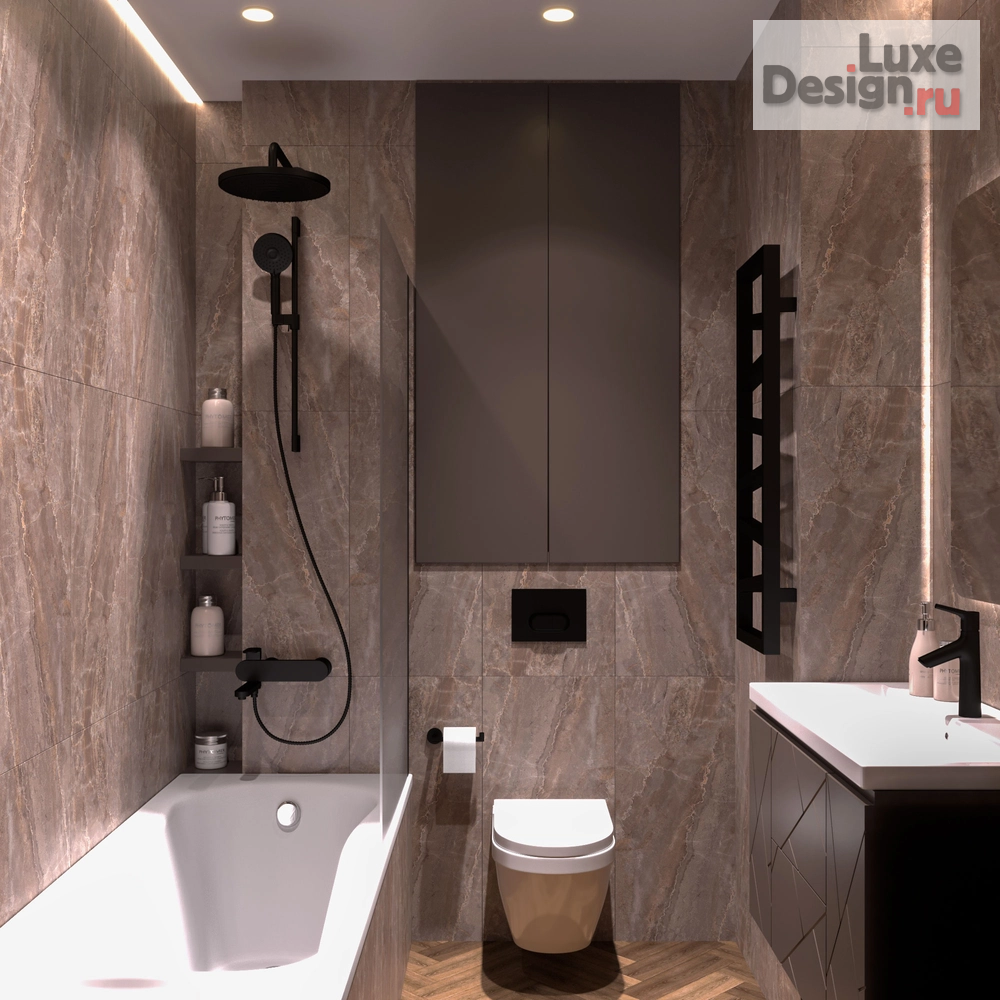 Дизайн интерьера квартиры "Двухуровневая квартира в Санкт-Петербурге" (фото 9)