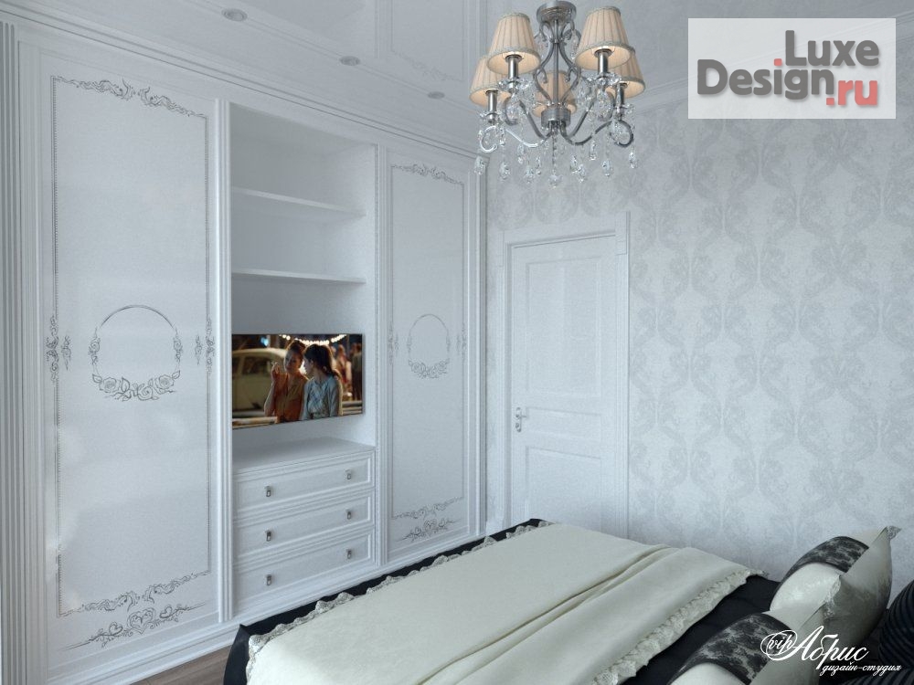 Дизайн интерьера однокомнатной квартиры "Дизайн интерьера квартиры с перепланировкой (ул. Левитана)" (фото 3)