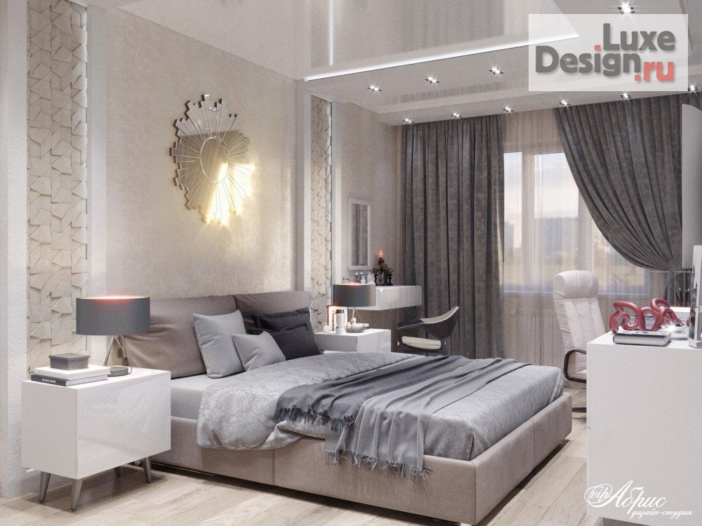 Дизайн интерьера трехкомнатной квартиры "Дизайн трехкомнатной квартиры (ул. Заречная)" (фото 3)