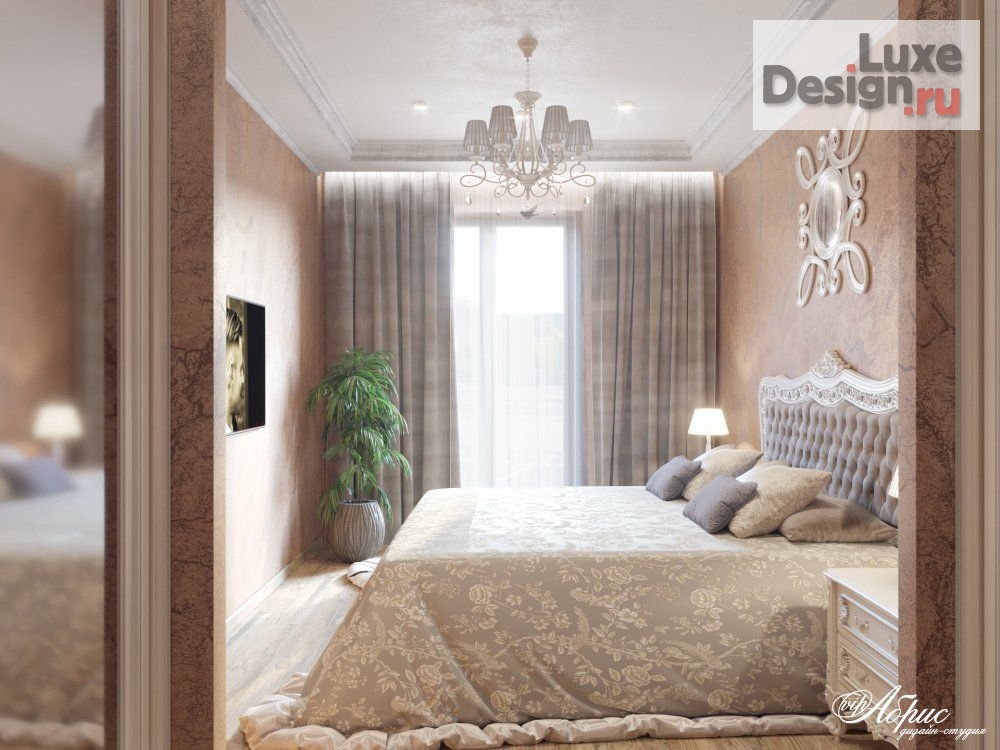 Дизайн интерьера двухкомнатной квартиры "Дизайн интерьера квартиры (ул.А.Невского)" (фото 4)