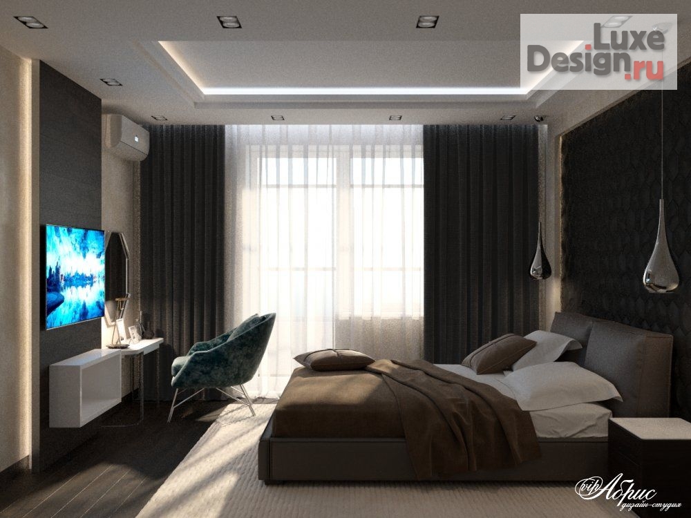 Дизайн интерьера трехкомнатной квартиры "Дизайн трехкомнатной квартиры (ЖК Волжский берег)" (фото 5)