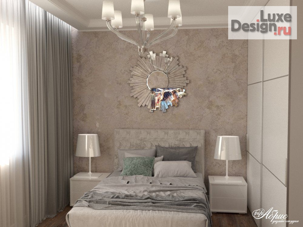 Дизайн интерьера двухкомнатной квартиры "Двушка из однушки" (фото 3)