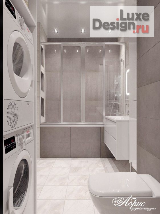 Дизайн интерьера трехкомнатной квартиры "Дизайн трехкомнатной квартиры (ул. Заречная)" (фото 5)