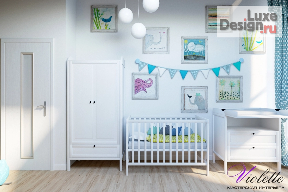 Дизайн интерьера коттеджа "Коты под синим солнцем" (фото 19)