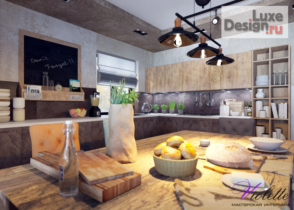 Дизайн интерьера коттеджа "Коты под синим солнцем" (фото 23)