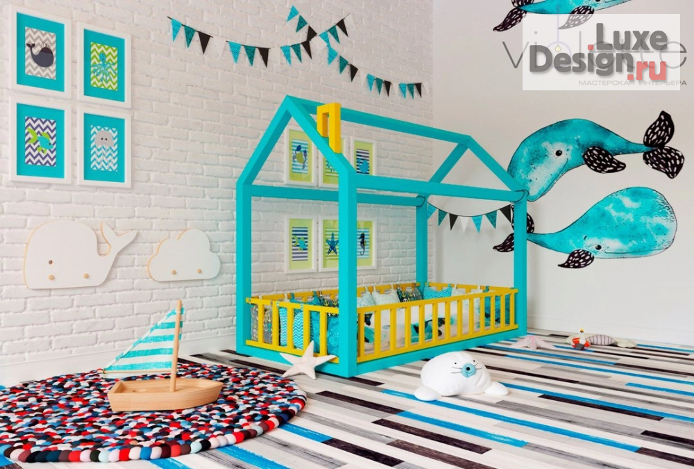Дизайн интерьера детской "Дизайн детской комнаты" (фото 1)