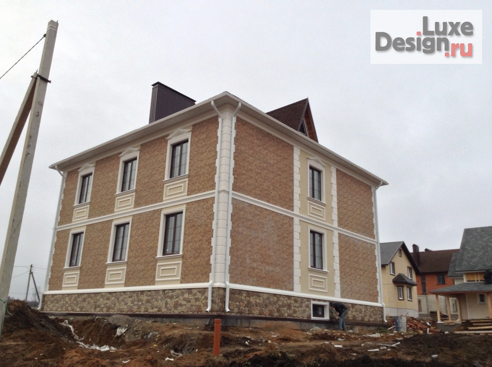 Дизайн интерьера коттеджа "Проект фасада дома." (фото 7)