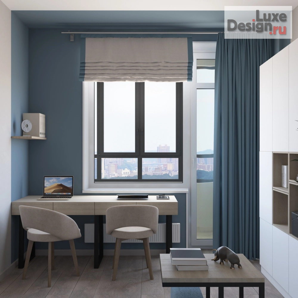 Дизайн интерьера четырехкомнатной квартиры ""Варшавка"" (фото 1)