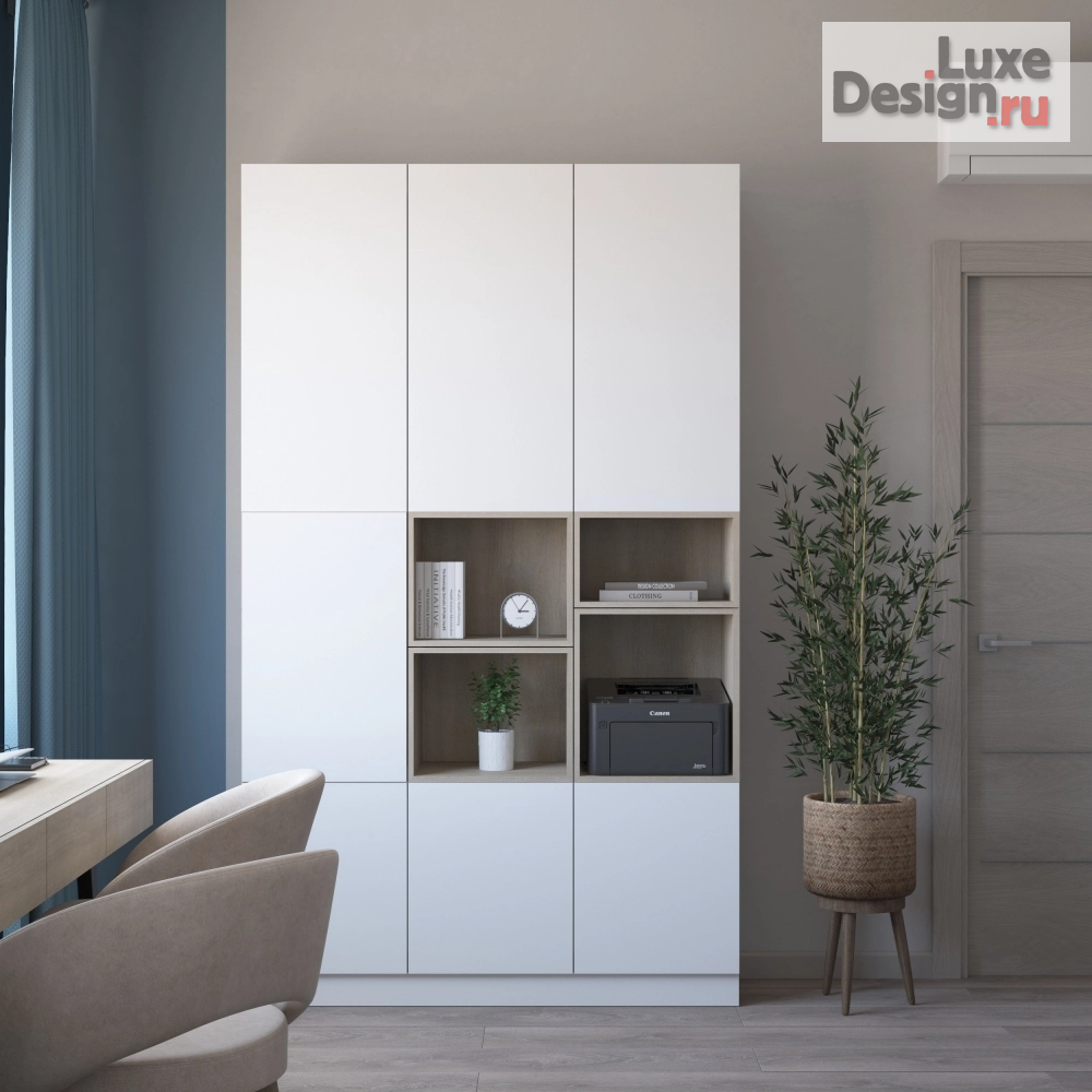 Дизайн интерьера четырехкомнатной квартиры ""Варшавка"" (фото 2)