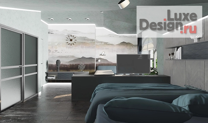 Дизайн интерьера коттеджа "Интерьер частного дома на ул. Павлова, г. Тверь" (фото 9)