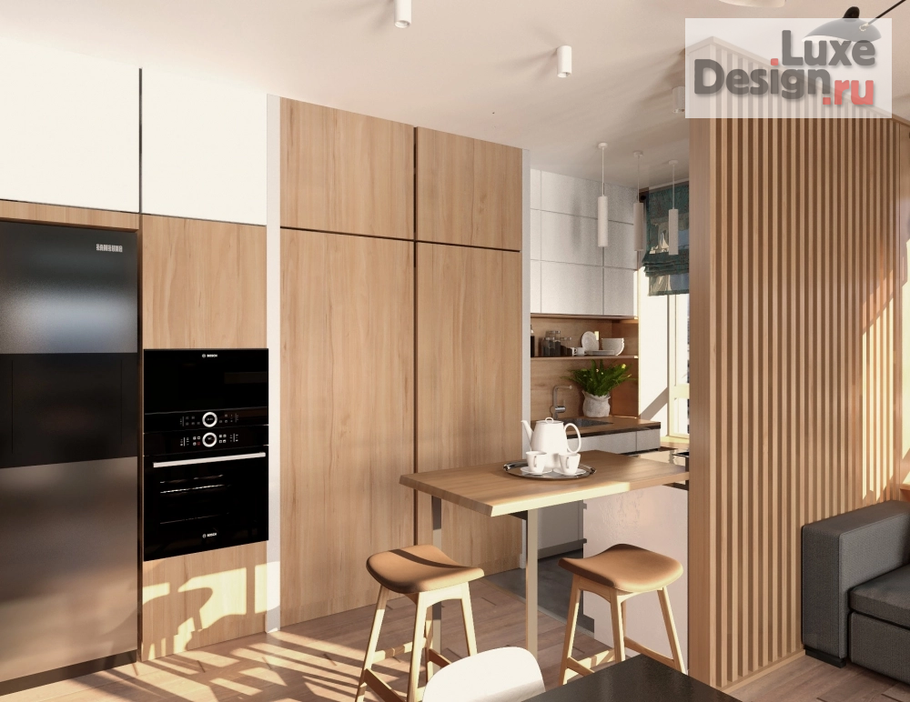 Дизайн интерьера двухкомнатной квартиры "Интерьер квартиры, ул. Донецкая" (фото 4)