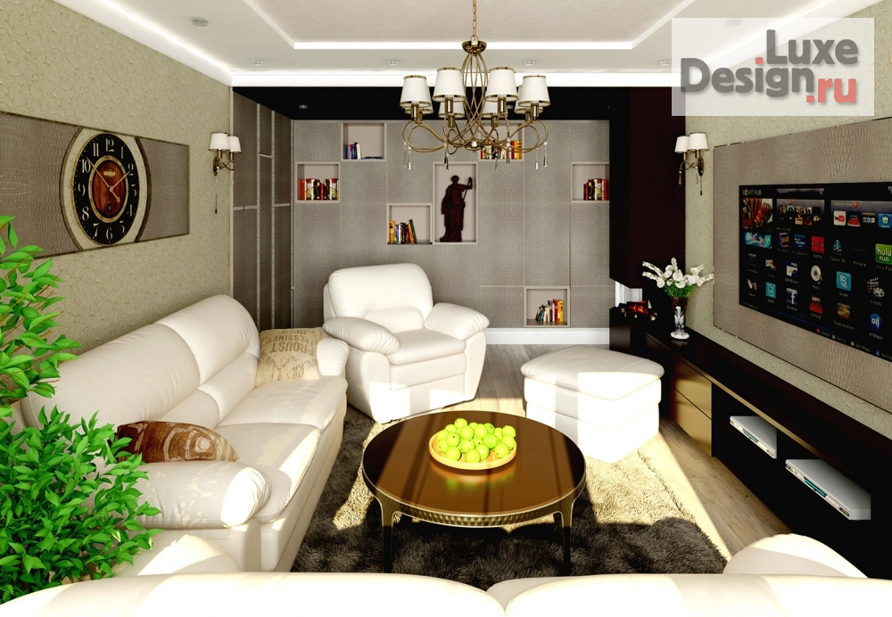 Дизайн интерьера четырехкомнатной квартиры "Интерьер квартира на ул.Желябова" (фото 9)