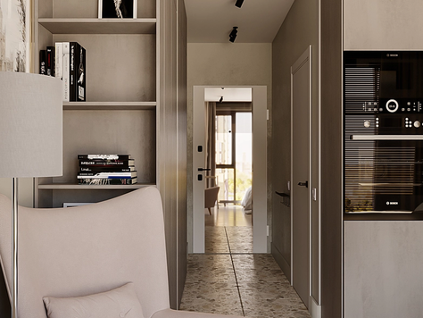 Дизайн интерьера в Твери "Студия ЖК Метрополия МСК"